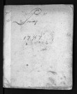 Baptêmes, mariages, sépultures, 1787