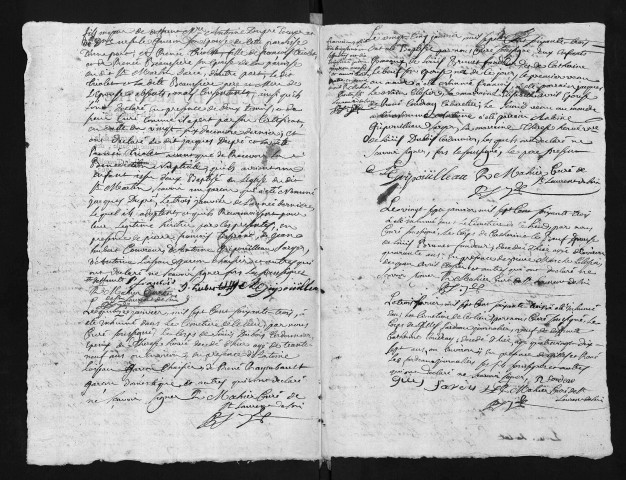 Collection du greffe. Baptêmes, mariages, sépultures, 1763