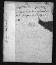 Collection du greffe. Sépultures, 1737-27 avril 1772