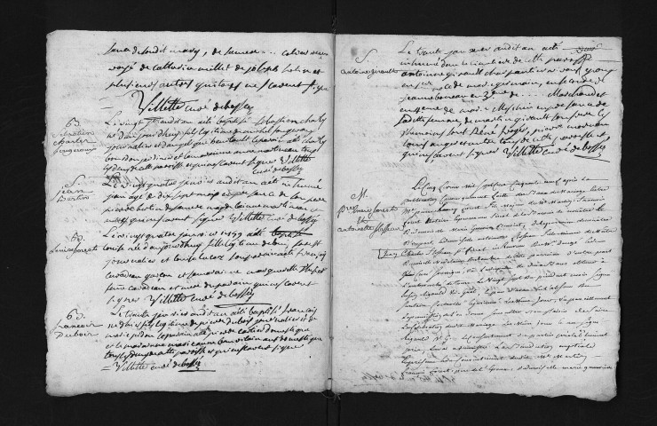 Collection du greffe. Baptêmes, mariages, sépultures, 1759 - L'année 1758 est lacunaire dans cette collection