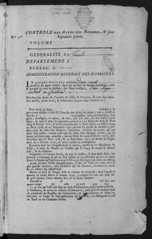 1781 (15 novembre)-1782 (12 septembre)