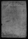 Collection communale. Baptêmes, mariages, sépultures, 1735-janvier 1736