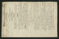 Procès-verbal de constatation (10 septembre 1834)