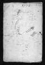 Collection du greffe. Baptêmes, mariages, sépultures, 1772-1773