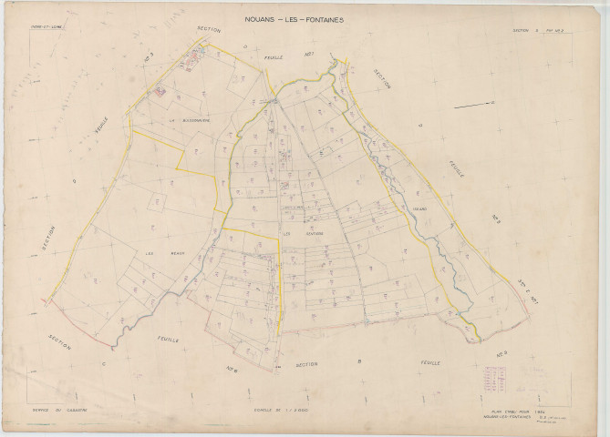 Section D, feuille 2