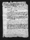 Collection du greffe. Baptêmes, mariages, sépultures, 1682