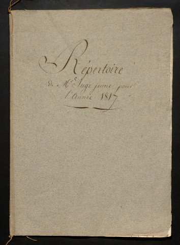JUGE, Hippolyte (1817-1826)