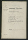 Règlement d'eau, contrôle des travaux effectués (22 octobre 1861)