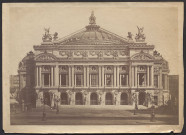 Paris. Opéra Garnier, façade prinicipale.