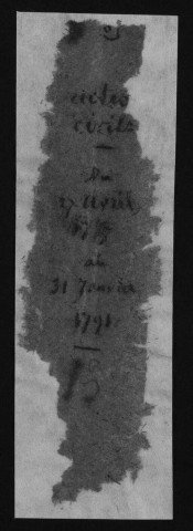1787 (27 avril)-1791 (31 janvier)