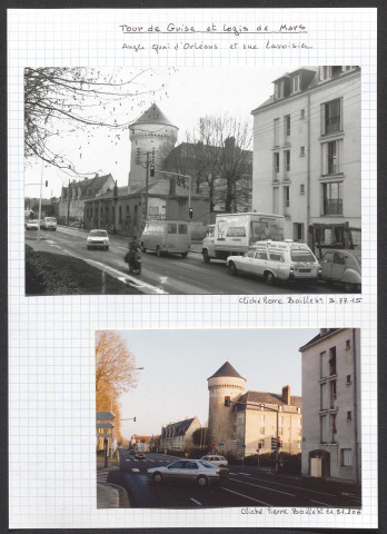 Tour de Guise et logis de Mars, angle quai d'Orléans et rue Lavoisier.
