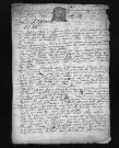 Collection du greffe. Baptêmes, mariages, sépultures, 1686 - Les années 1684-1685 sont lacunaires dans cette collection
