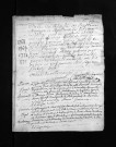 Collection du greffe. Baptêmes, mariages, sépultures, 1768-1771