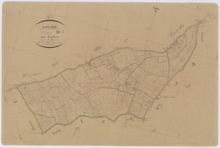 Section D2 des Tambres