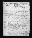 Collection du greffe. Baptêmes, mariages, sépultures, 1737-février 1740 - Les années 1733-1736 sont lacunaires dans cette collection