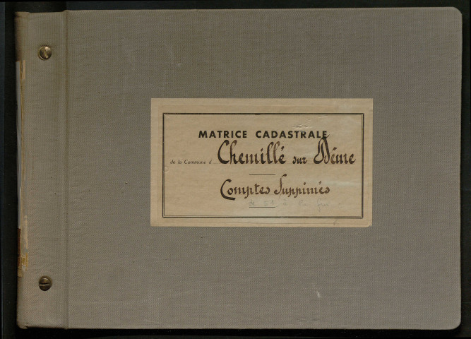 Comptes supprimés 51-163.