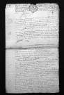 Collection du greffe. Baptêmes, mariages, sépultures, 1737 - L'année 1736 est lacunaire dans cette collection