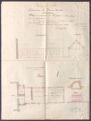 Presbytère : plan (1859).