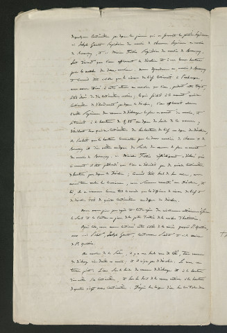 Procès-verbal de visite (2 juin 1849)