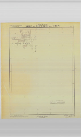 Plan topographique, planche 19