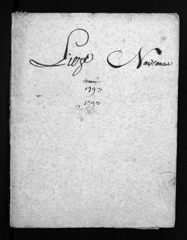 Lièze. Naissances, 1793
