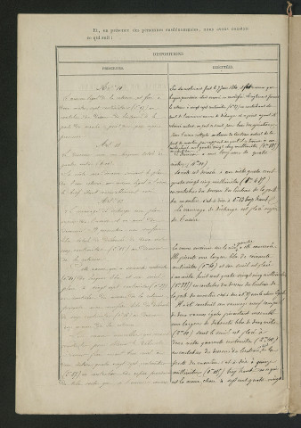 Procès-verbal de vérification (20 février 1869)
