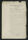 Procès-verbal de visite des lieux des moulins de Rives et du Couvent de Rives (13 mars 1883)