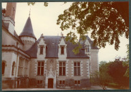 Monts, château de Candé : façade.