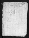 Baptêmes, mariages, sépultures, 1668 - 6NUM6/260/001 à 6NUM6/260/109 : collection du greffe
