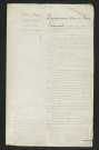 Procès-verbal de visite (21 octobre 1840)
