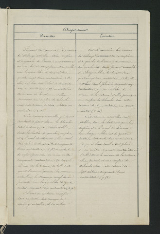 Procès-verbal de récolement (23 mai 1860)