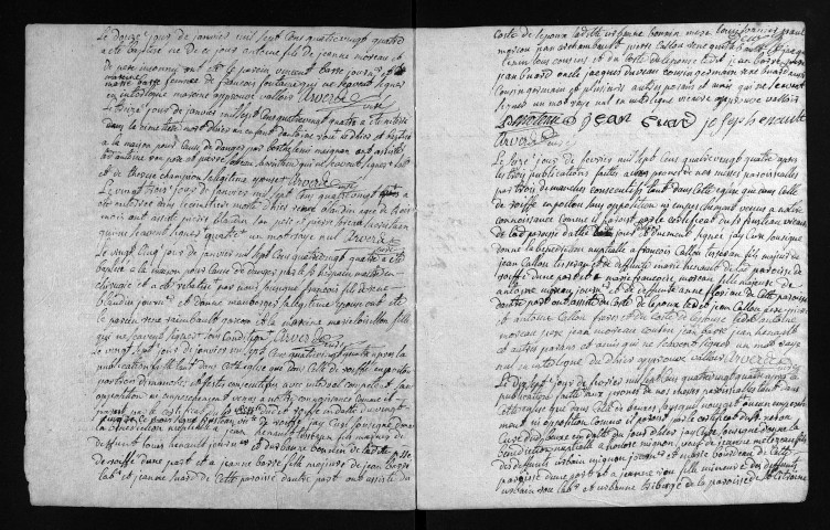 Baptêmes, mariages, sépultures, 1784