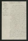 Arrêté préfectoral autorisant M. Conty à porter à 4 mètres la largeur de l'orifice de la vanne motrice du moulin des Rives (27 octobre 1830)