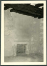 Château de Saché : rez-de-chaussée, avancée ouest, réfection cheminée.