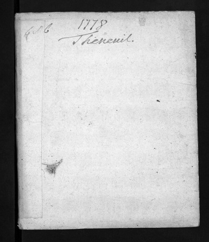 Baptêmes, mariages, sépultures, 1778