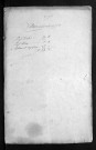 Collection du greffe. Baptêmes, mariages, sépultures, 1773