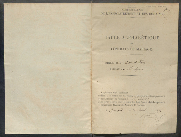 1859-1865 N° d'origine : 5