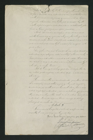 Révision de règlement des moulins Pinet et du Vivier (29 avril 1868)