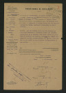Procès-verbal de récolement constatnt la non-exécution des travaux (15 décembre 1937)