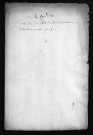 Collection du greffe. Baptêmes, mariages, sépultures, 1715