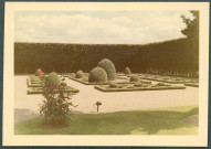 La Riche, prieuré Saint-Cosme : jardin.