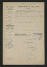 Procès-verbal de récolement (14 février 1892)