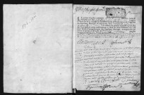 Collection communale. Baptêmes, mariages, sépultures, 1702-1711