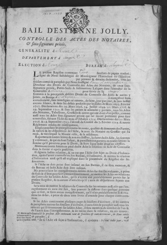 1738 (25 août)-1739 (3 juin)