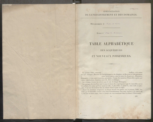 1838-1841 – N° d'origine : 6