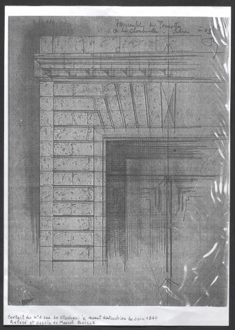 Portail du 1 rue de Clocheville.