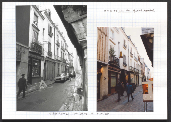 54 à 58 rue du Grand Marché.