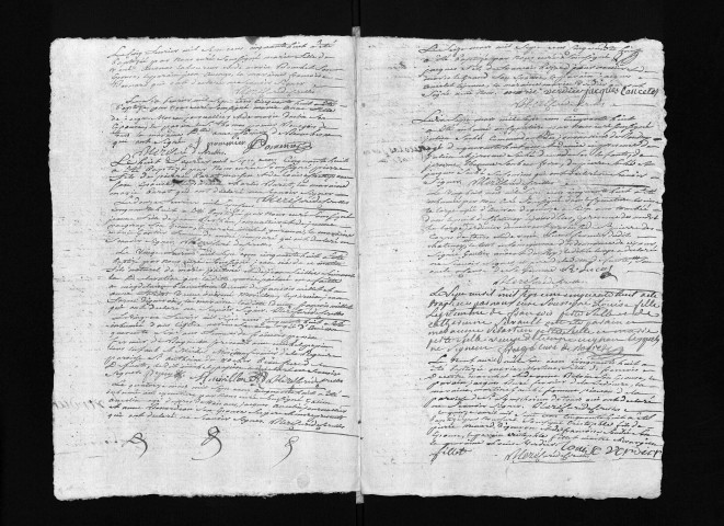 Collection du greffe. Baptêmes, mariages, sépultures, 1758