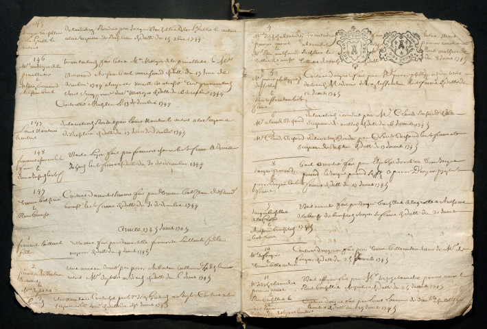 26 novembre 1744-24 novembre 1747