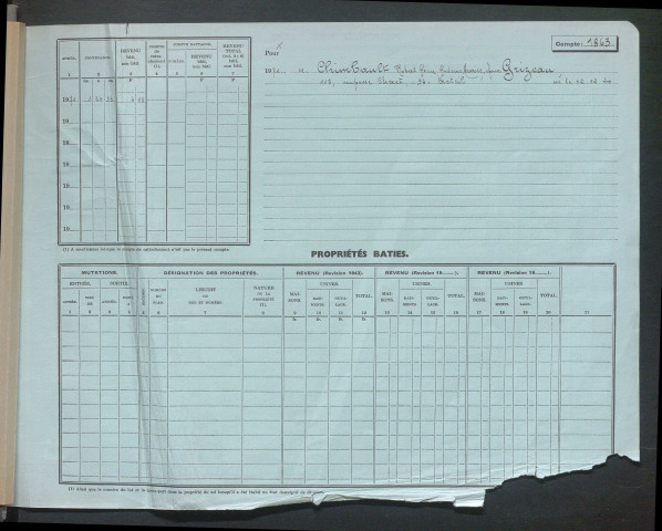 Comptes actifs Chi - H.